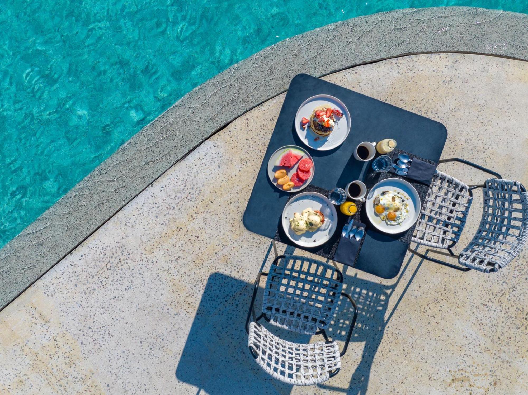 Nous Santorini 호텔 메사리아 외부 사진